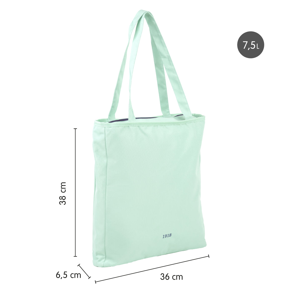Tote bag amb cremallera MILAN 430 since 1918