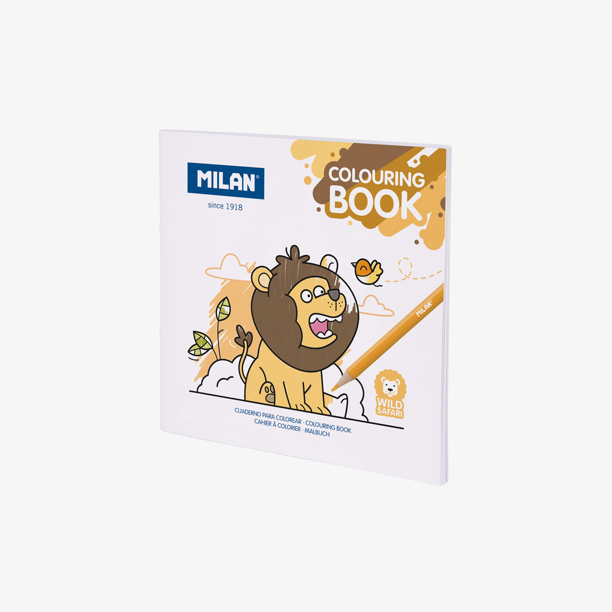 Cuaderno para colorear 'Wild safari'