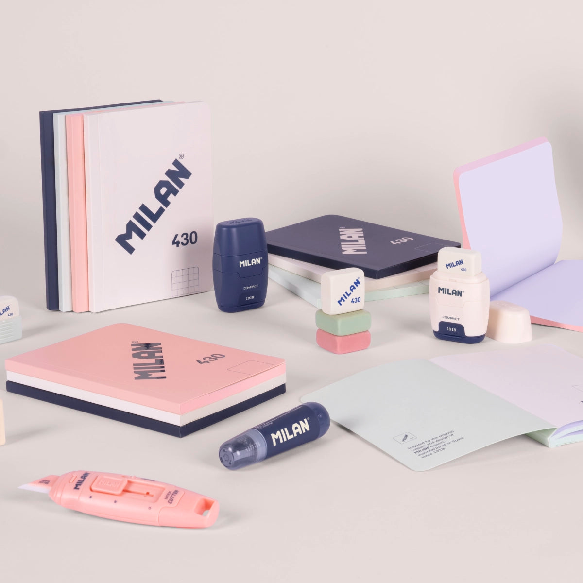 Libreta A6 48 hojas blancas de 95 gr/m², colección 430 since 1918