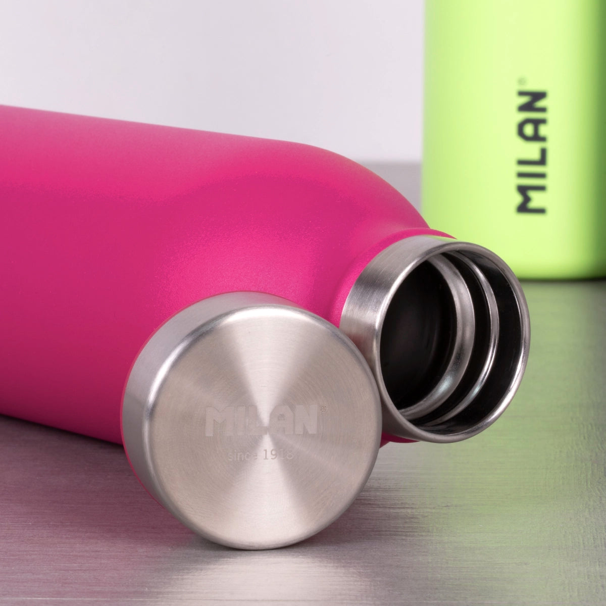 Tapón para botella isotérmica MILAN Acid, rosa