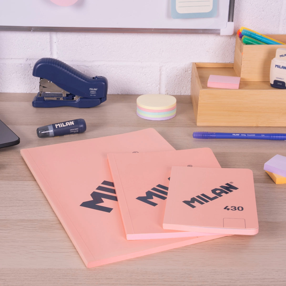 Libreta A6 48 hojas blancas de 95 gr/m², colección 430 since 1918