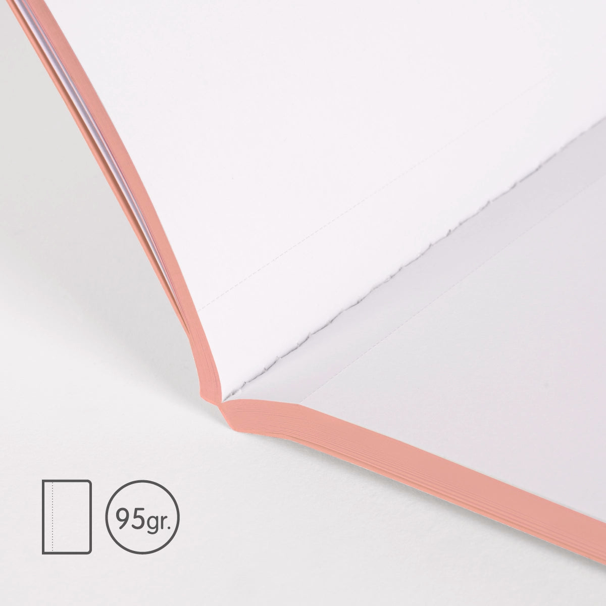 Libreta A6 48 hojas blancas de 95 gr/m², colección 430 since 1918