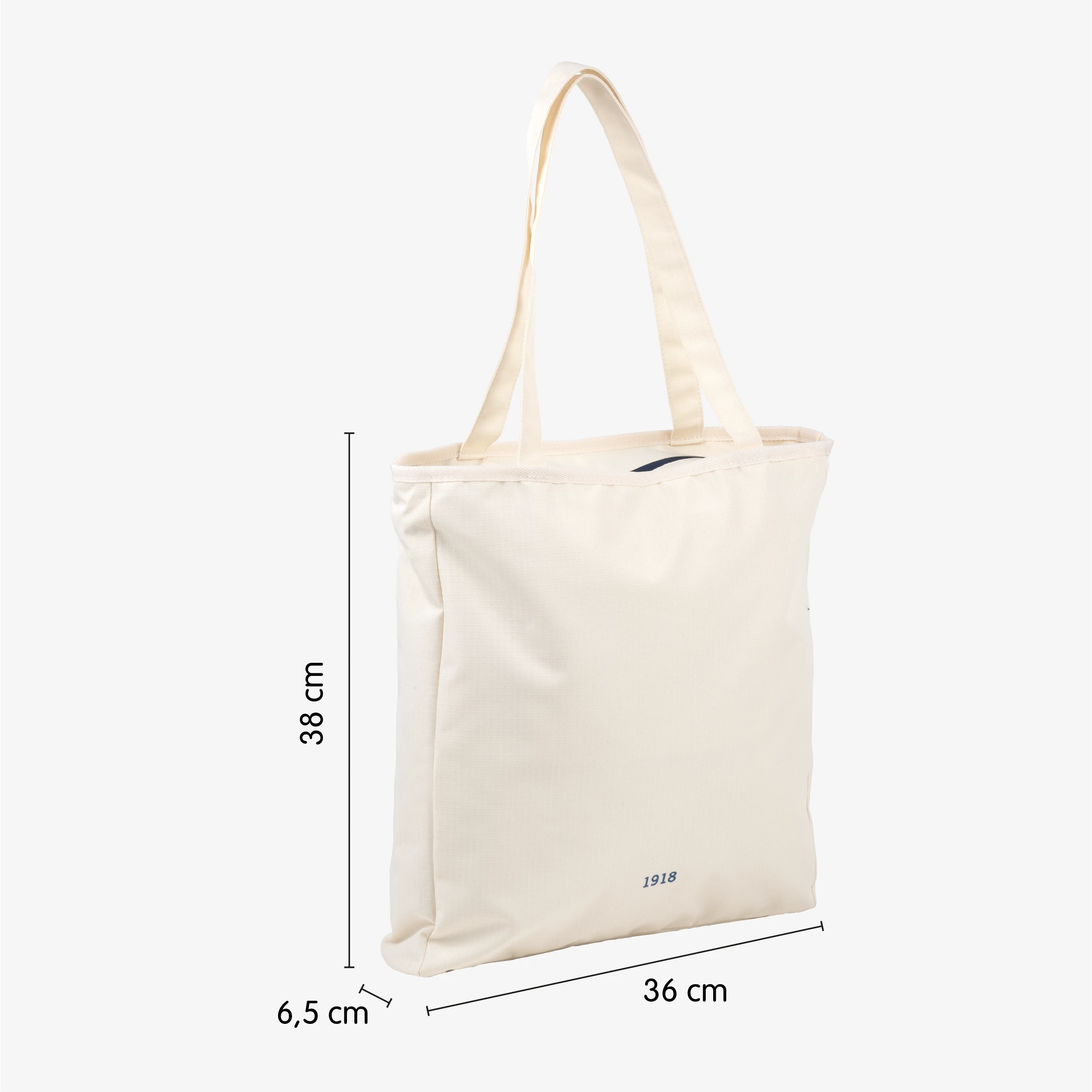 Tote bag amb cremallera MILAN 430 since 1918