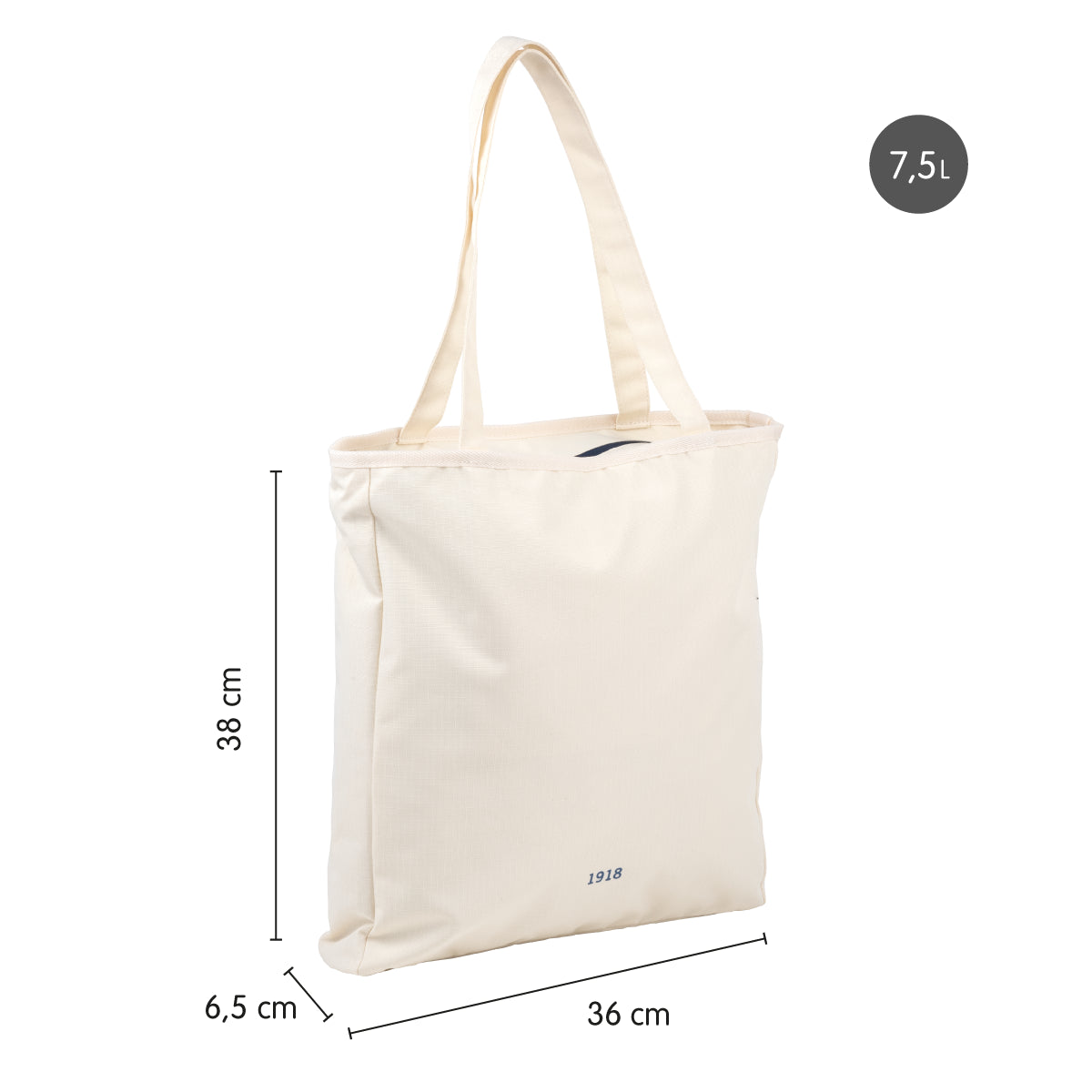 Tote bag amb cremallera MILAN 430 since 1918