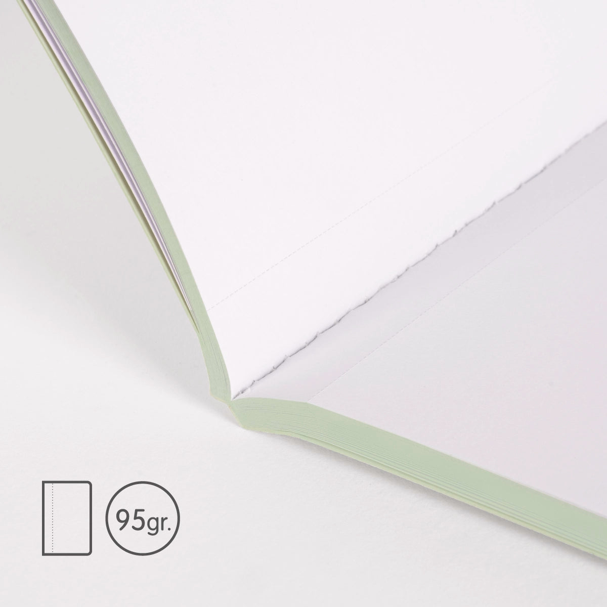 Libreta A6 48 hojas blancas de 95 gr/m², colección 430 since 1918