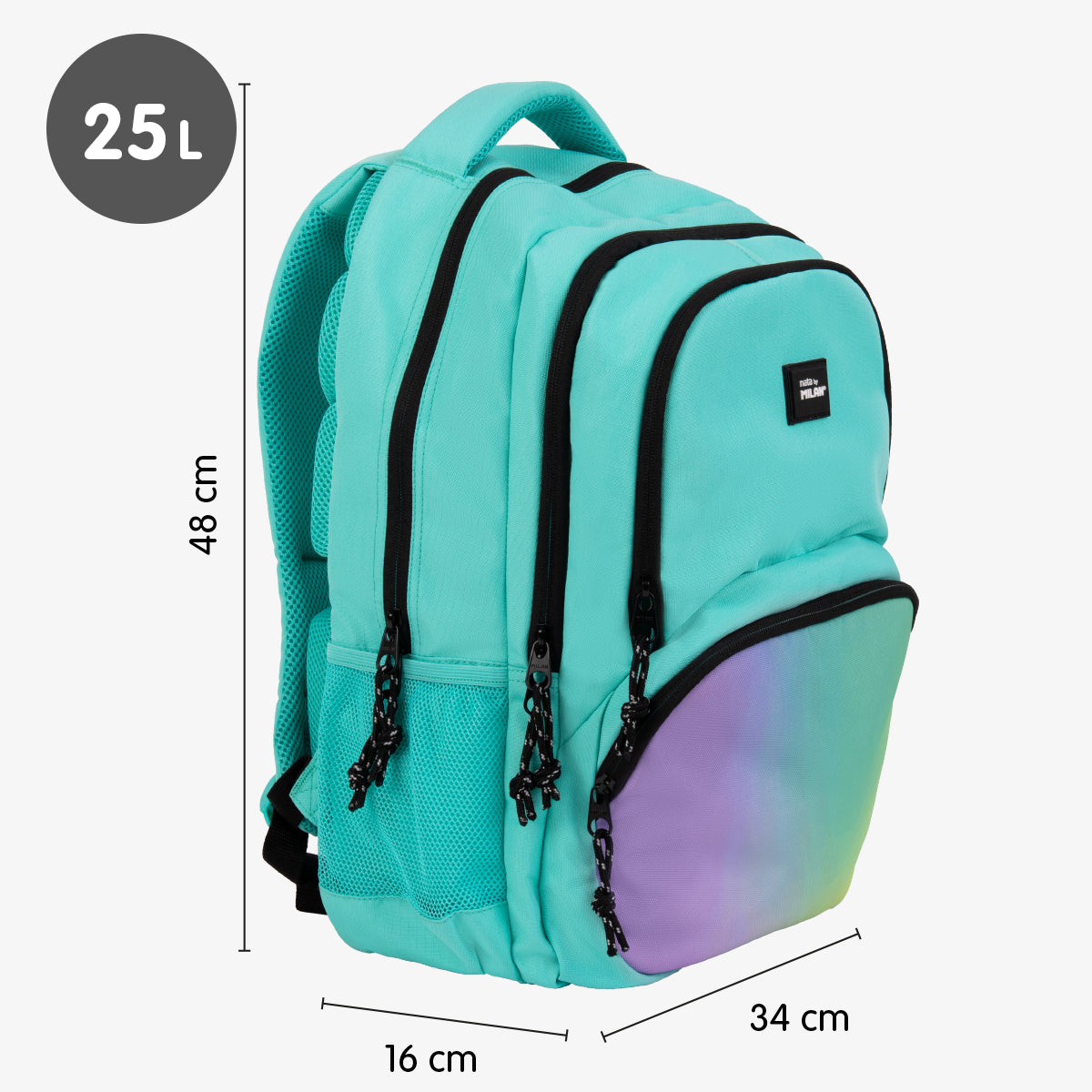 Mochila escolar de 25 L Sunset MILAN