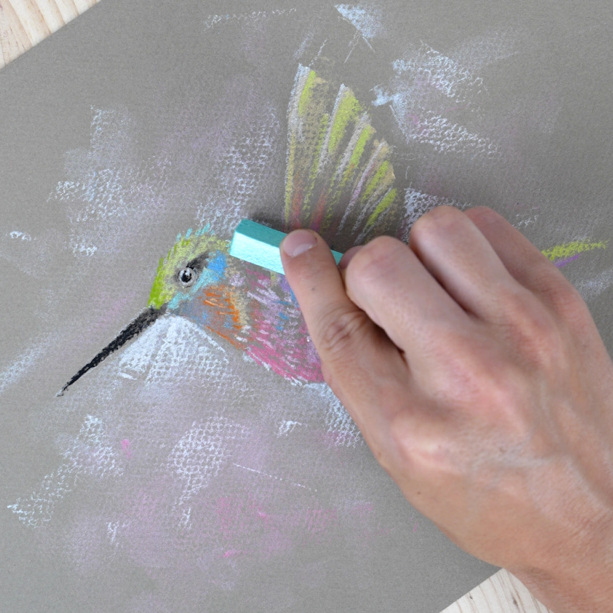 12 barretes soft pastel colors metal·litzats MILAN Art