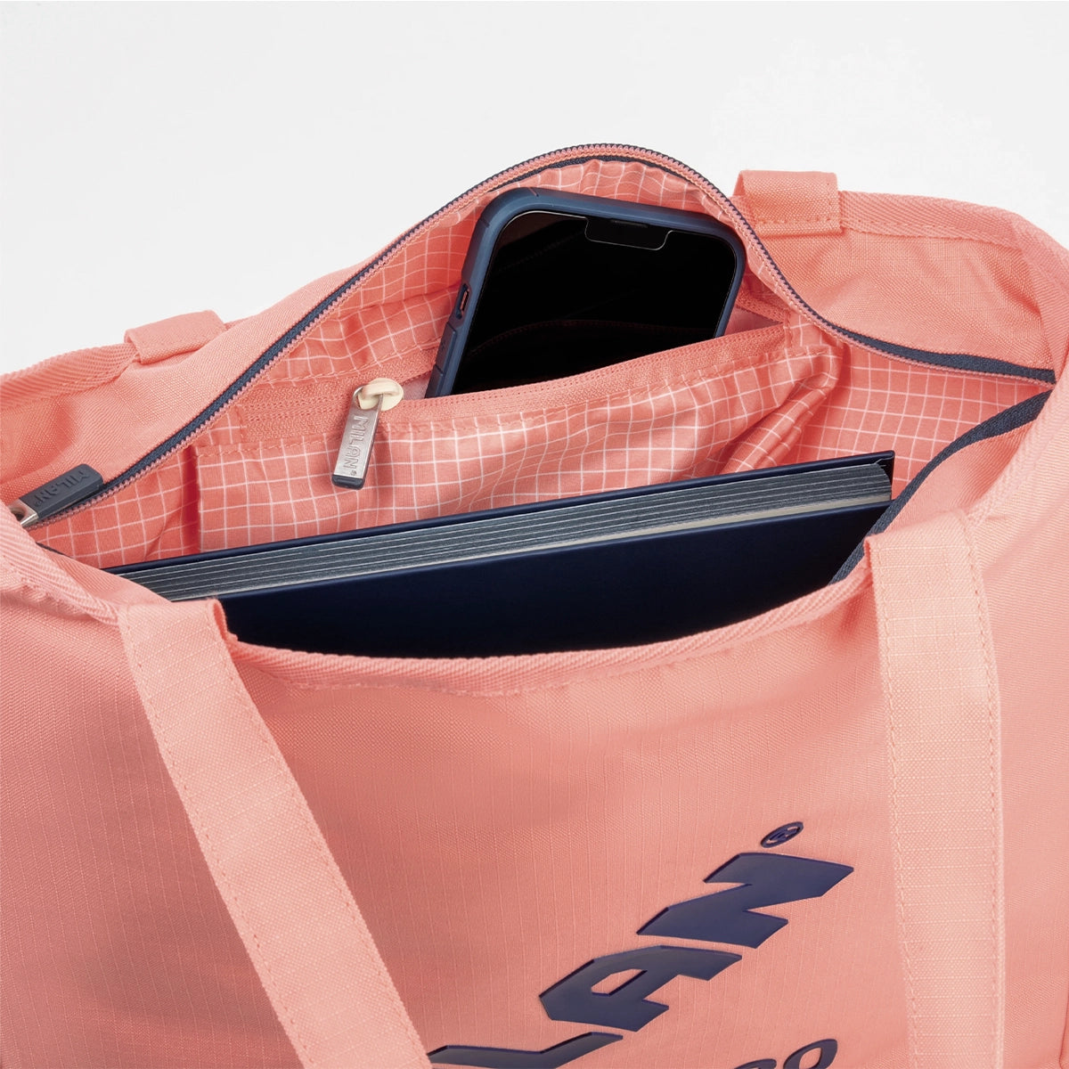 Tote bag amb cremallera MILAN 430 since 1918