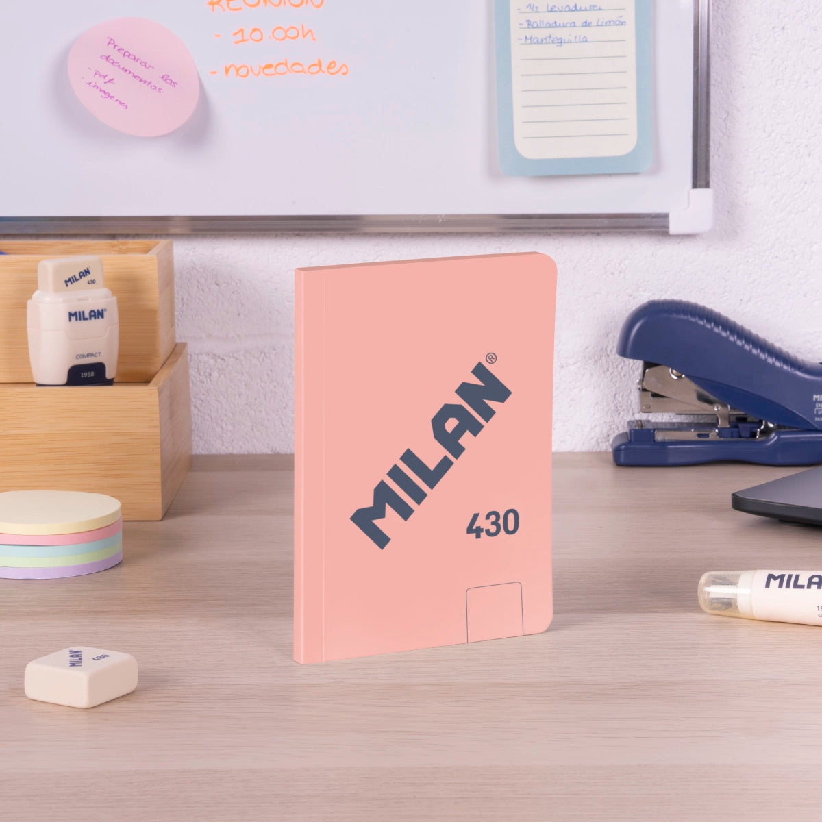 Libreta A6 48 hojas blancas de 95 gr/m², colección 430 since 1918