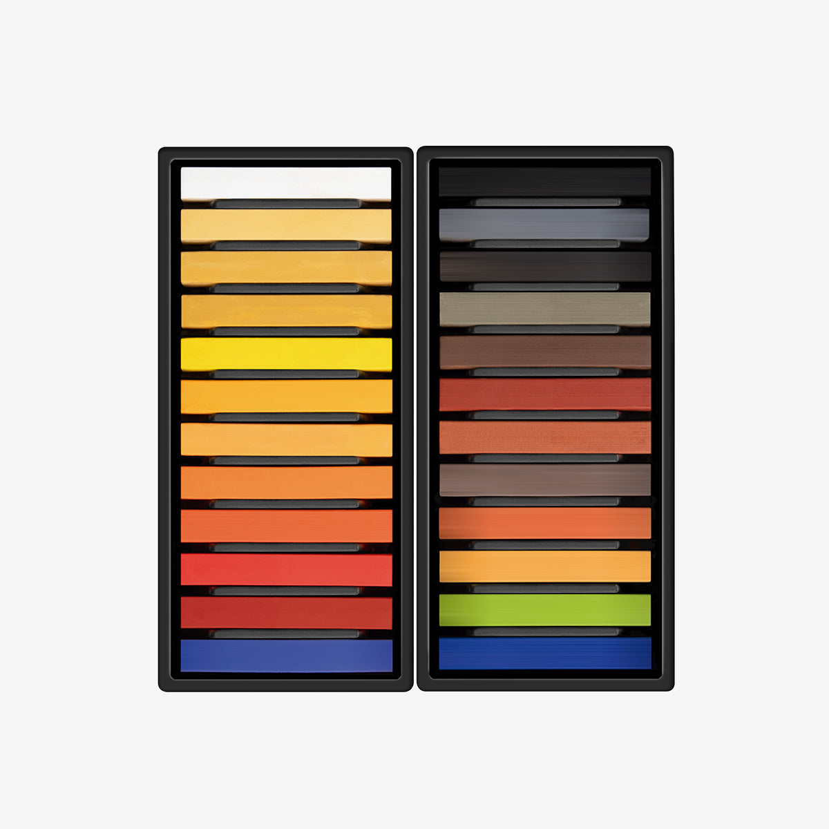 24 barretes soft pastel colors retrat MILAN Art